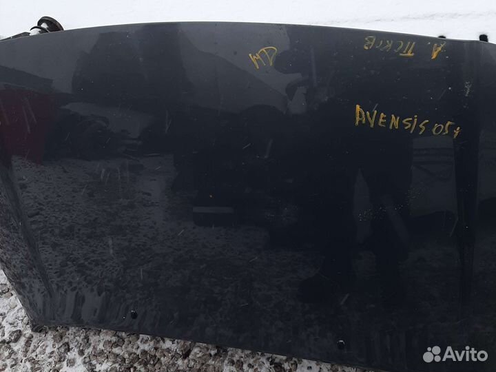 Капот Тойота Авенсис 2 2006-2009 рестайлинг T250