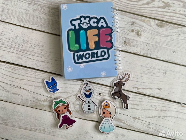 Тока бока альбом на липучках