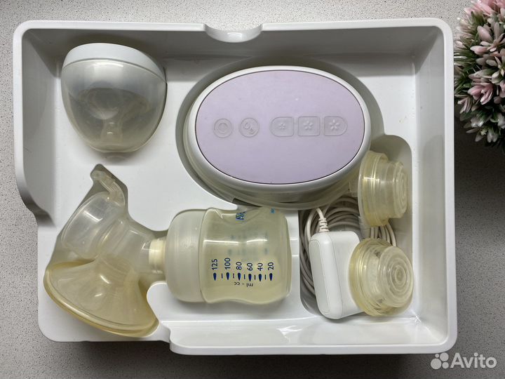 Молокоотсос avent электрический