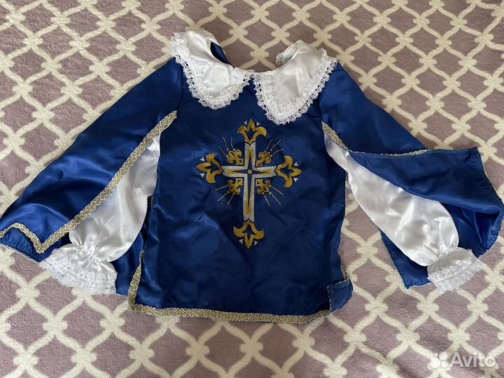 Карнавальный костюм мушкетера 116