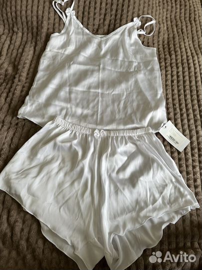 Пижама шелковая