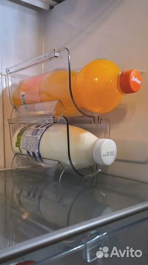 Полка держатель для бутылок в холодильник