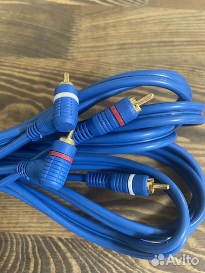 Акустические провода rca тюльпаны 5м