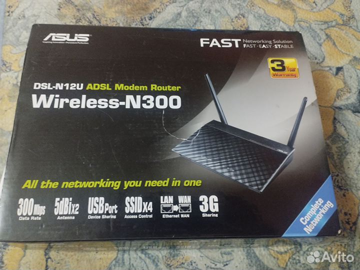 Wifi роутер Asus