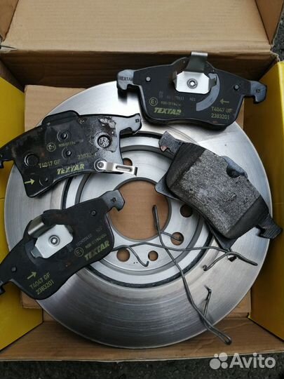 Тормозные диски и колодки Textar
