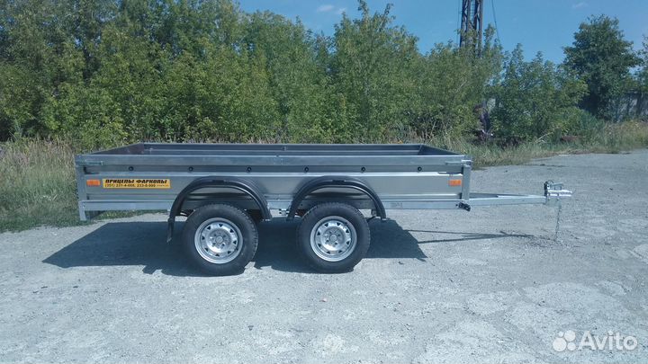 Прицеп кмз 7194 F5 (3,0х1,5 метра) 2-х осный