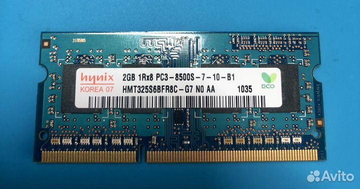 Оперативная память DDR3 2Gb и 4Gb для ноутбука