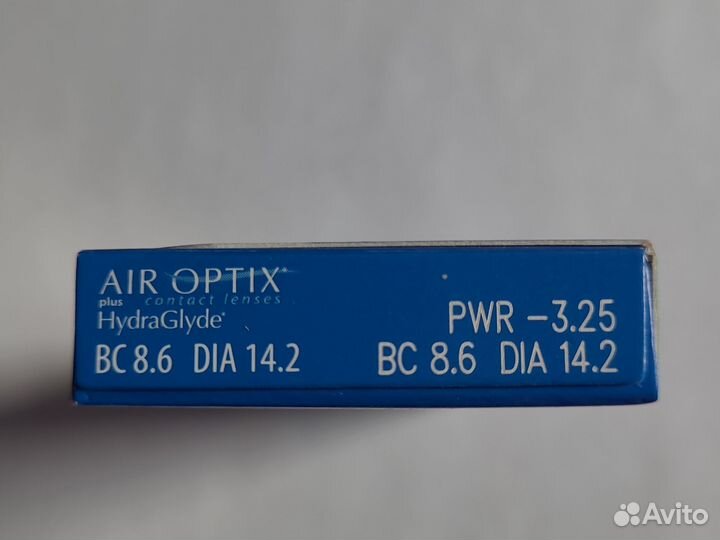 Линзы контактные -3.25