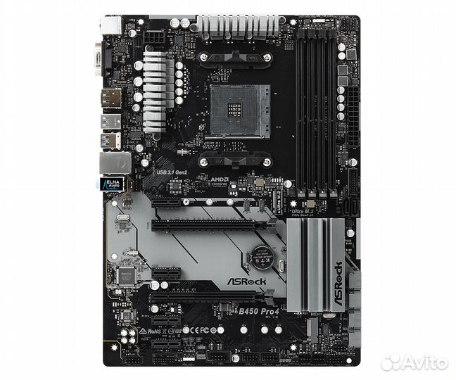 Материнская плата Asrock B450 PRO4