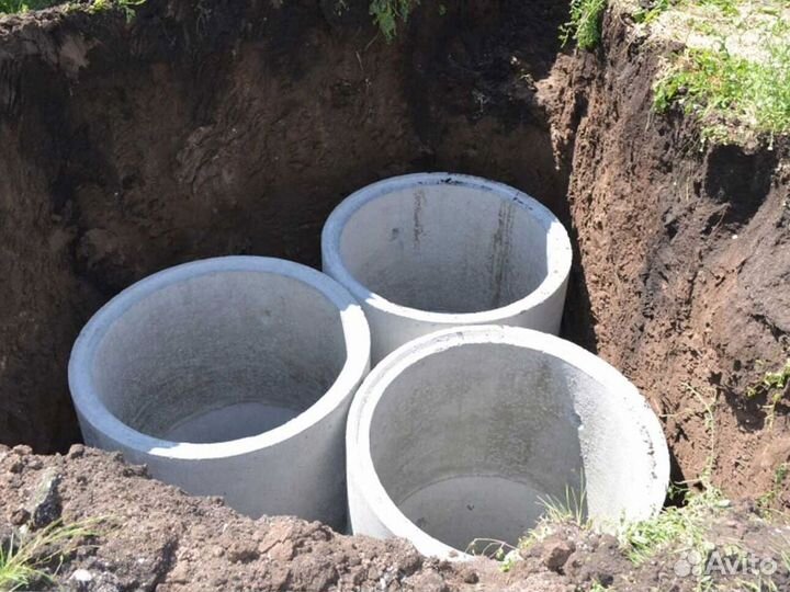 Септик из жби колец: монтаж под ключ