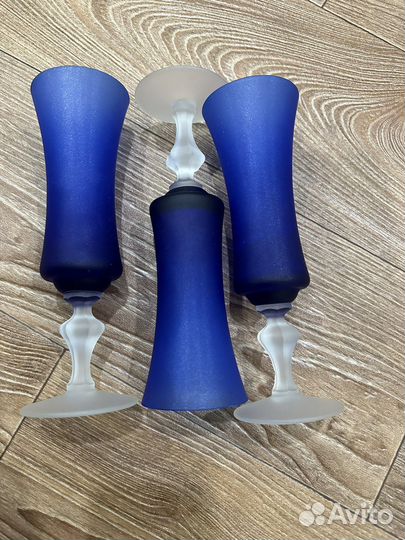 Бокалы из цветного хрусталя