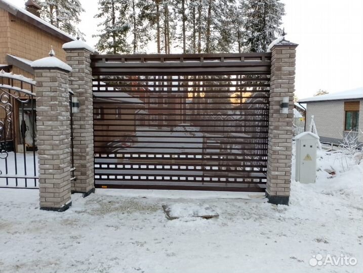 Ворота для неотапливаемого гаража и навеса