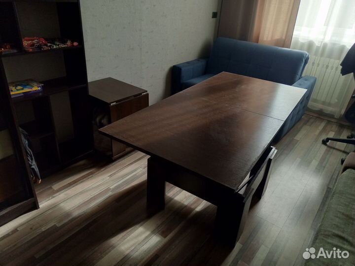 Стол трансформер журнальный обеденный