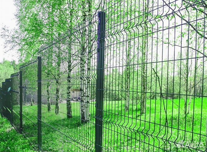 Заборы из 3D сетки со склада новые доставка