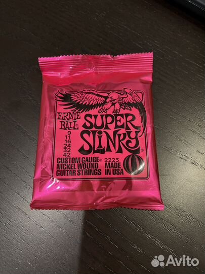 Струны для гитары Ernie Ball 9-42 (реплика)