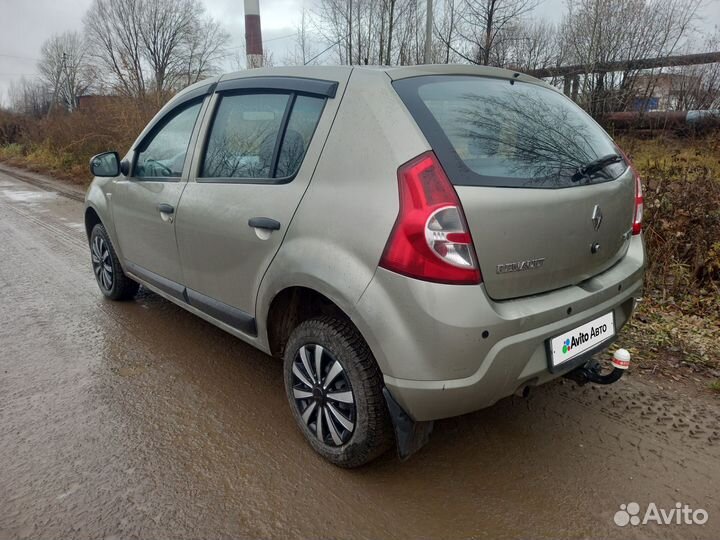 Renault Sandero 1.4 МТ, 2011, 166 010 км