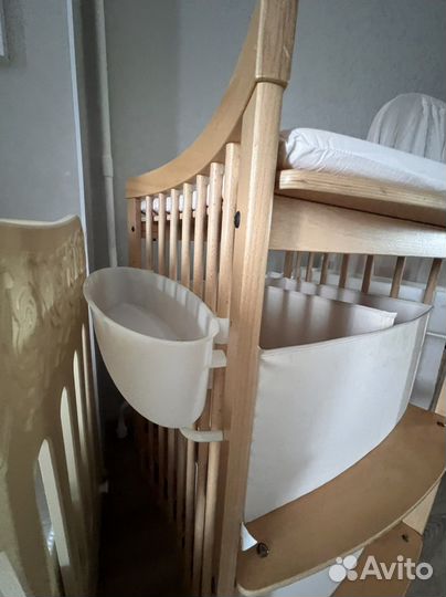 Пеленальный столик stokke care натуральный