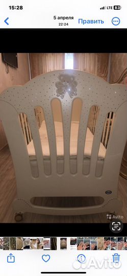 Детская кровать от 0 до 5 лет