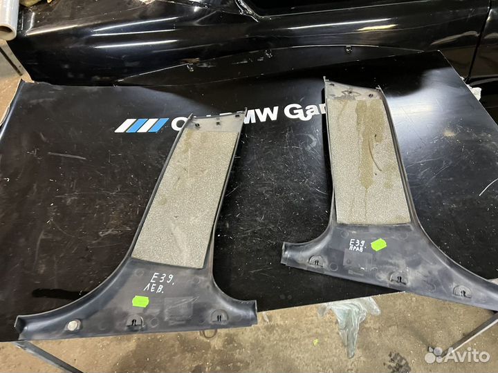 Обшивки средних стоек bmw e39