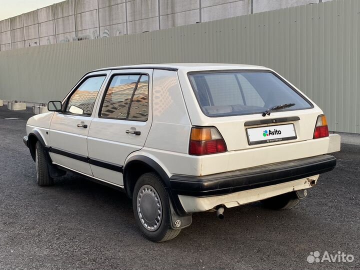 Volkswagen Golf, 1989