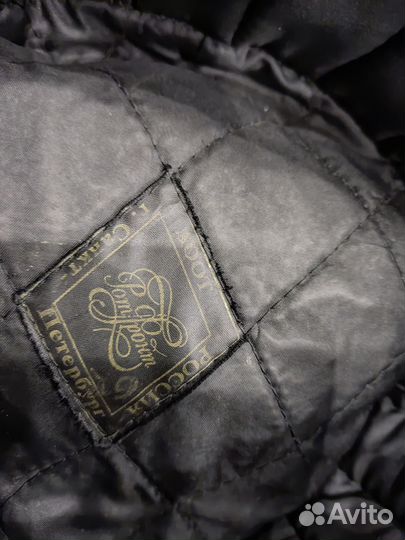 Шапка норковая ушанка комбинированная мужская