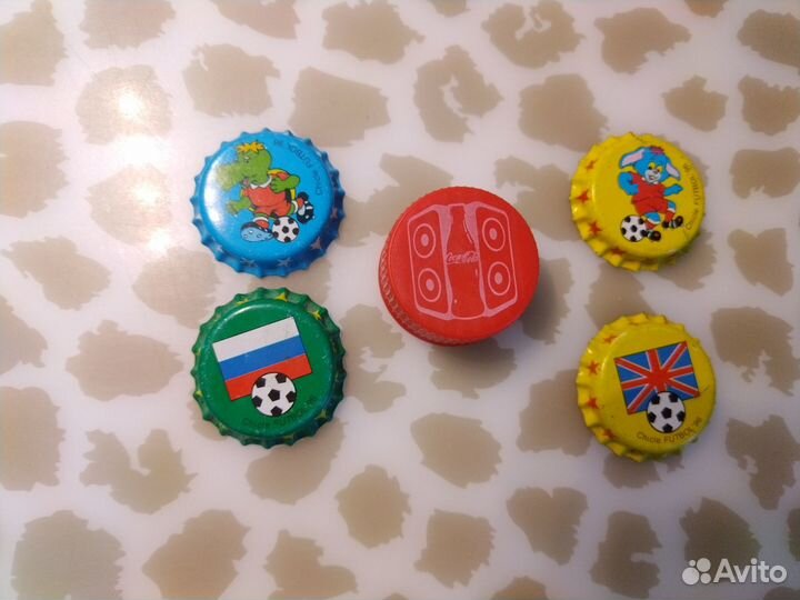 Крышка Coca-Cola и chicle Futbol 1996