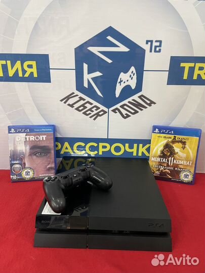 Playstation 4 + Mortal Kombat 11 + Detroit + Гаран
