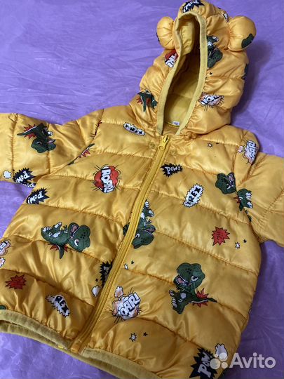 Куртка демисезонная детская 80-92