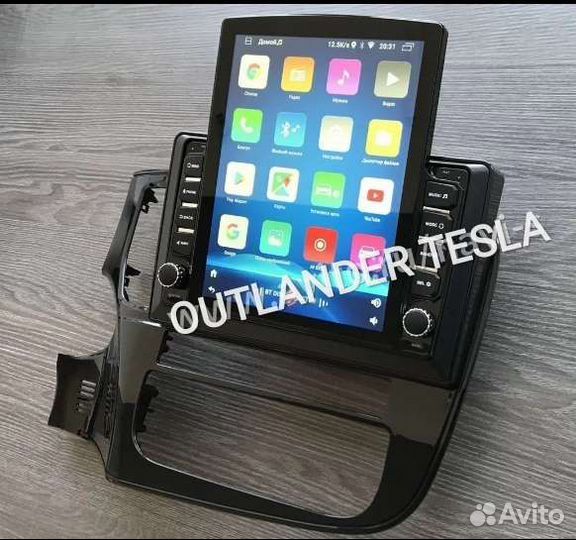 Mitsubishi outlander магнитола Android Tesla