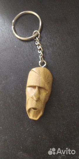 Брелок для ключей из дерева, Кулон