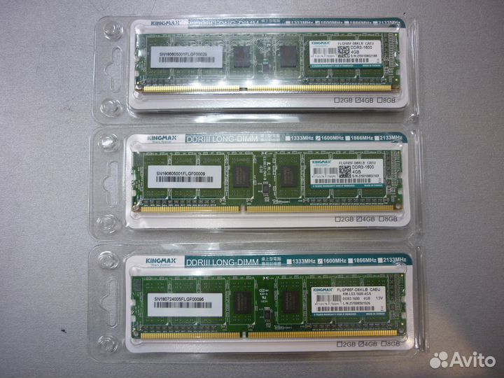 Различные вариации оперативной памяти (гарантия)