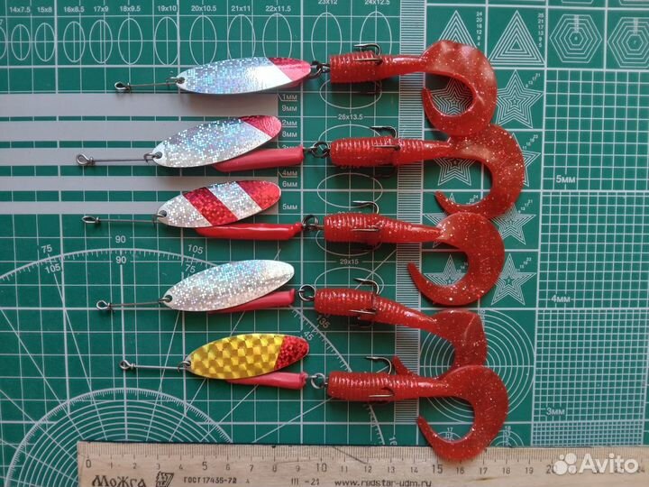 Продаются комбинированные блёсны