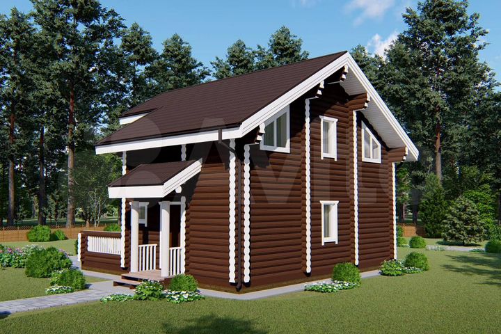 Дом 99 м² на участке 6 сот.