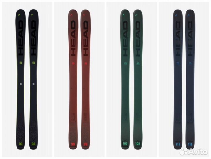 Горные лыжи head