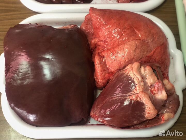 Голова говяжья. Требуха. Говядина