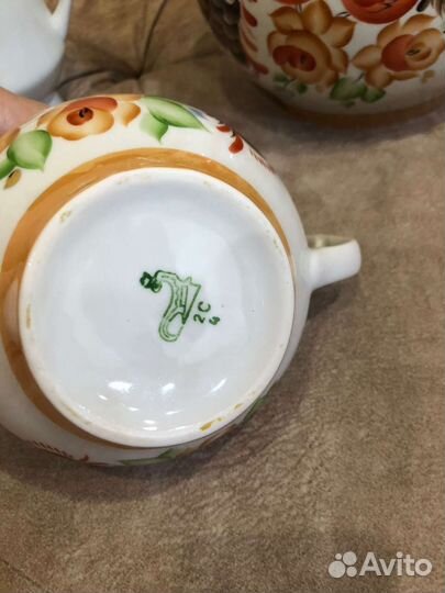 Чайник заварочный фарфоровый СССР