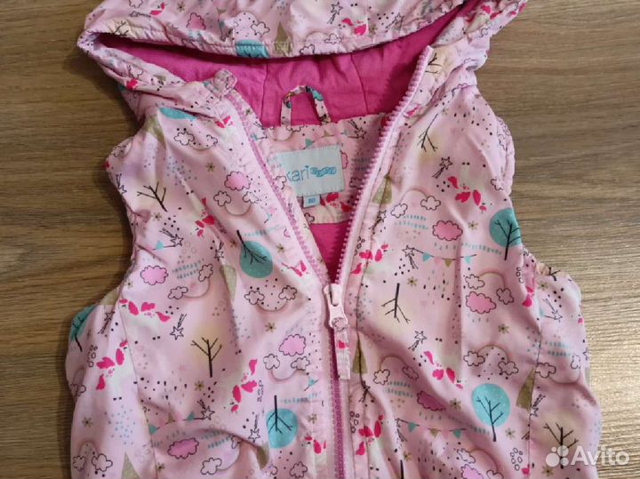 Жилетка для девочки 80см