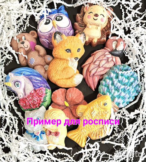 Гипсовые фигуры для раскрашивания