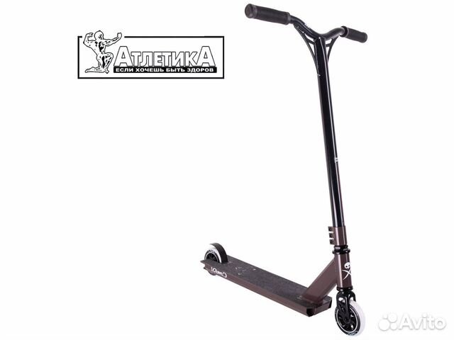 Самокат трюковый «Collision» цв: коричневый