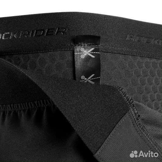 Шорты велосипедные мужские черные ST 500 Rockrider