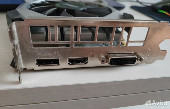 Видеокарта MSI GeForce GTX 1650 4gb gddr6