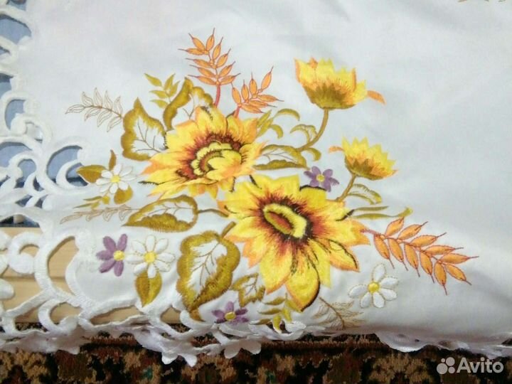 Чудо салфетка —скатерть, винтаж, Франция