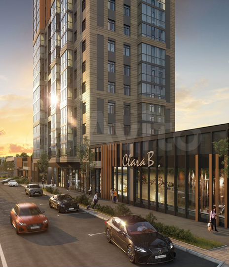 2-к. квартира, 52,9 м², 1/24 эт.