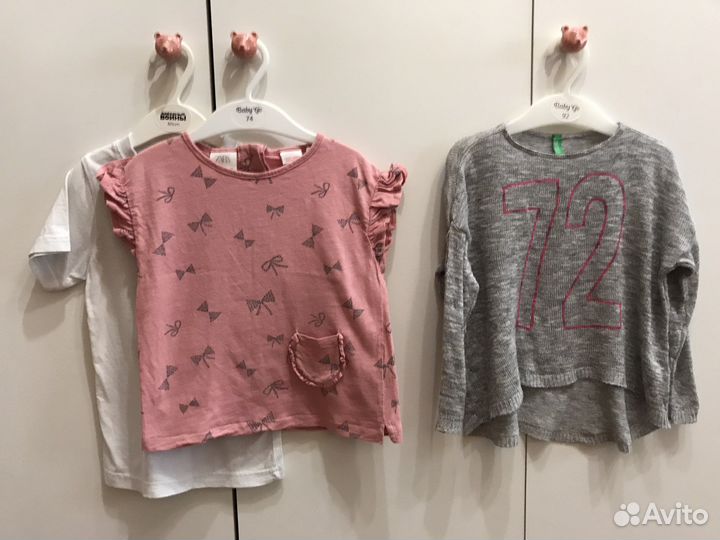 Вещи пакетом на девочку 92-104