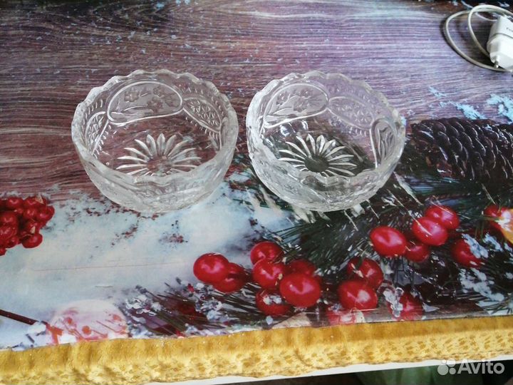 Хрустальная конфетница