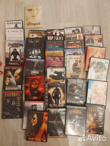 Диски с фильмами