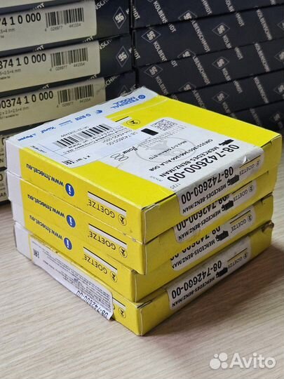 Кольца поршневые компрессора Mercedes, MAN, Volvo