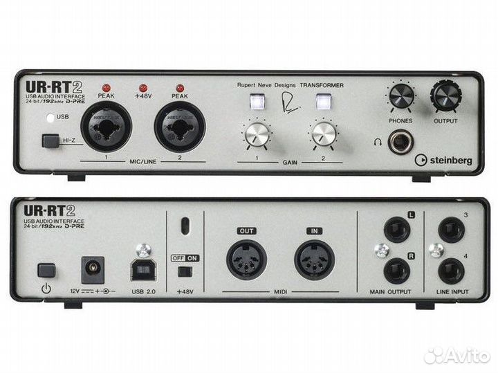 Steinberg UR-RT2 аудиоинтерфейс премиум-класса