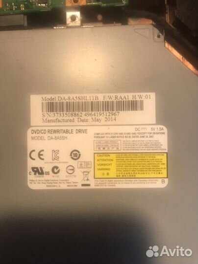 Ноутбук asus на запчасти