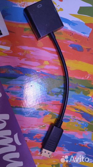 Переходник displayport to vga